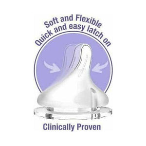 Light Gray Lansinoh NaturalWave® Teat - 2 Sizes