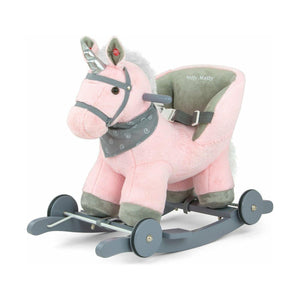Light Gray Milly Mally Polly Toddler Rocking Horse - 4 Designs