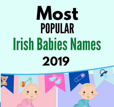 Most popular names in Ireland