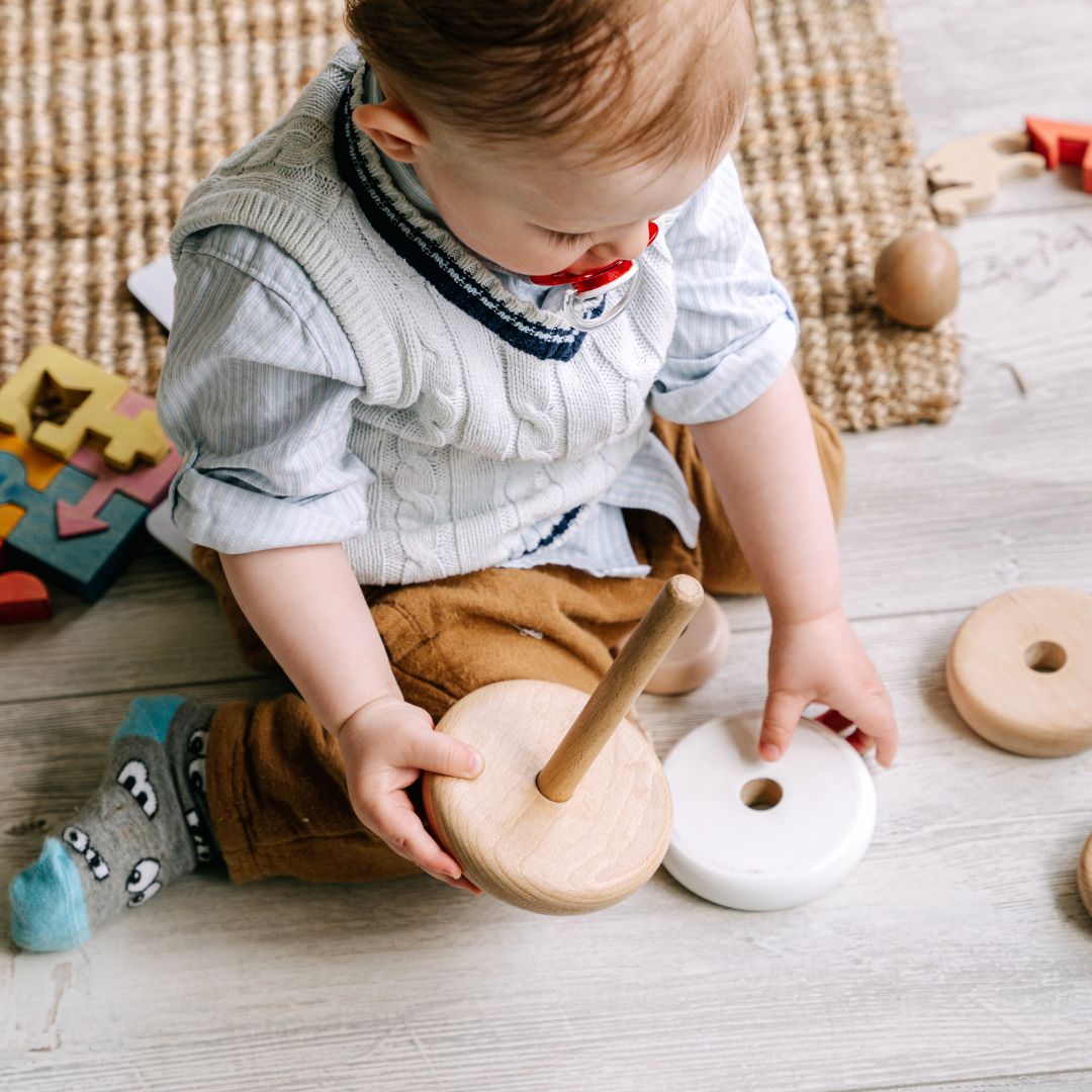 Wooden toys 0 - 3 years