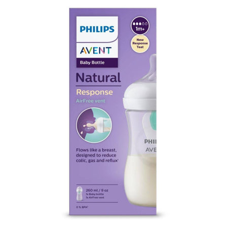 Philips Avent Natural Responsive Bottle With Air Free Vent 260 ml