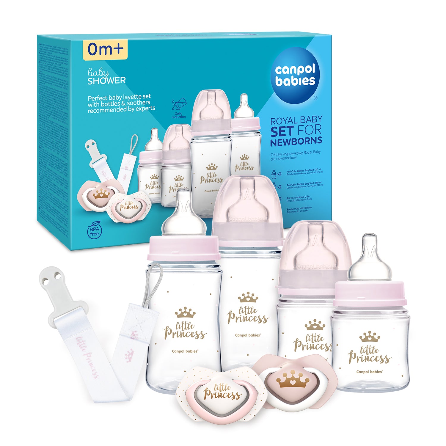 Canpol Babies Newborn Royal Baby Set 7 pcs - 2 Colours