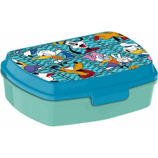 License Aluminium Set Waterfles + Lunchbox Mickey Mouse