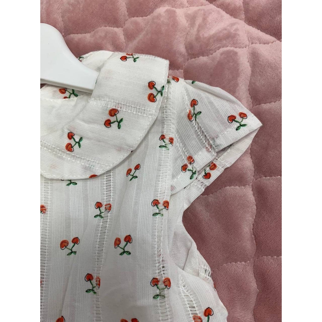 Gamzelim Baby Dress With Cardigan - Cherry