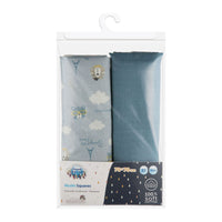 Canpol Muslin Squares 70x70 cm BONJOUR PARIS 2 pcs
