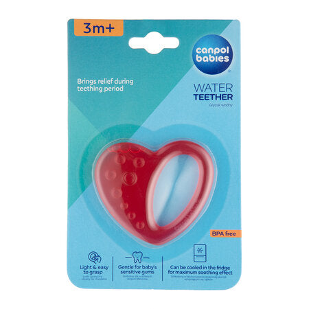 Canpol Babies Water Teether 3m+ - Heart