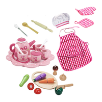 Educational Wooden Bundle With Balance Bike 4 pcs