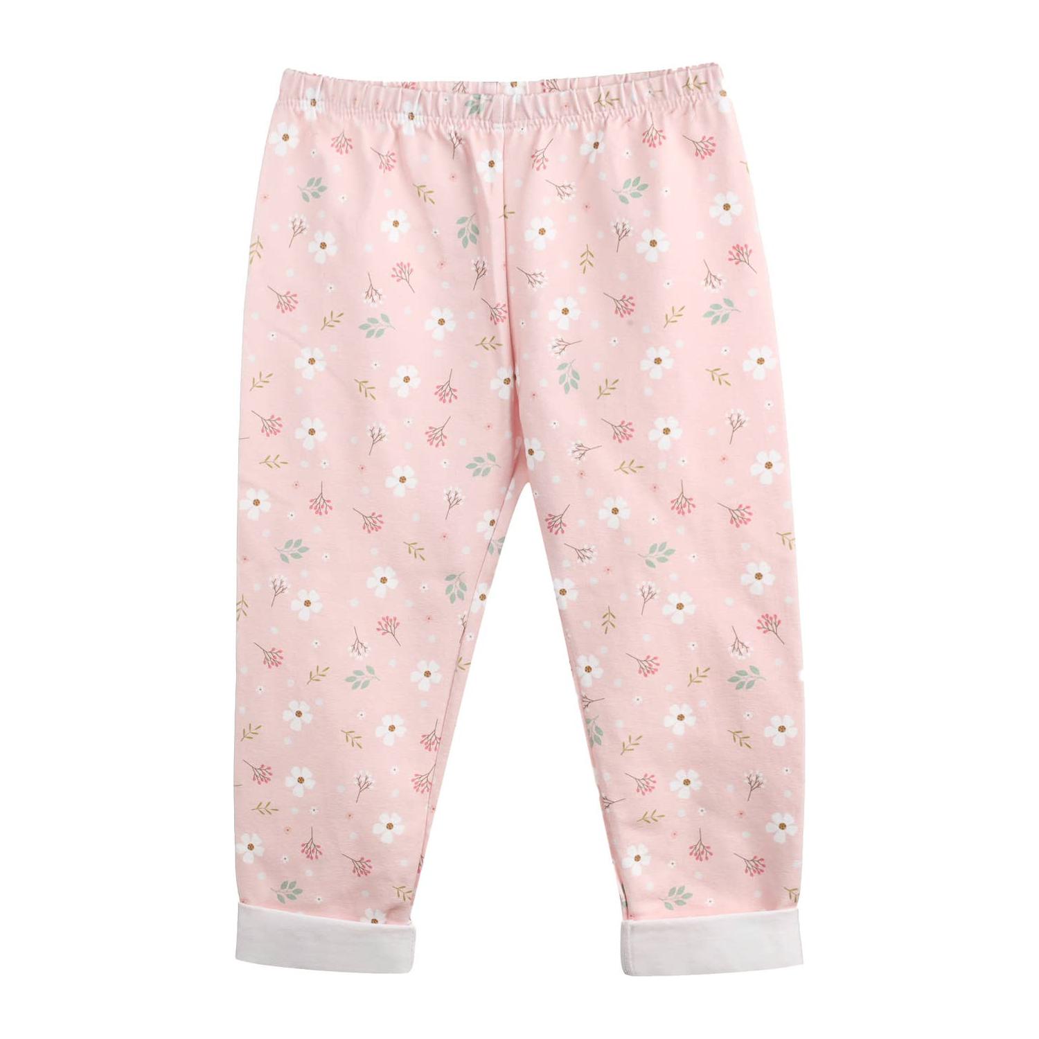 Ander Jeggings Anita - Pink Flowers Size 92 - 2-3 years