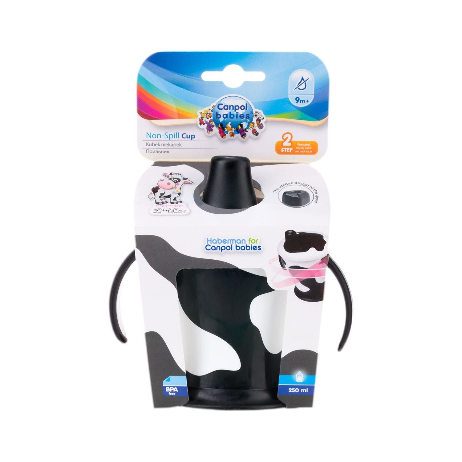 Canpol Antilekbeker Stevig 250ml LITTLE COW 9m+