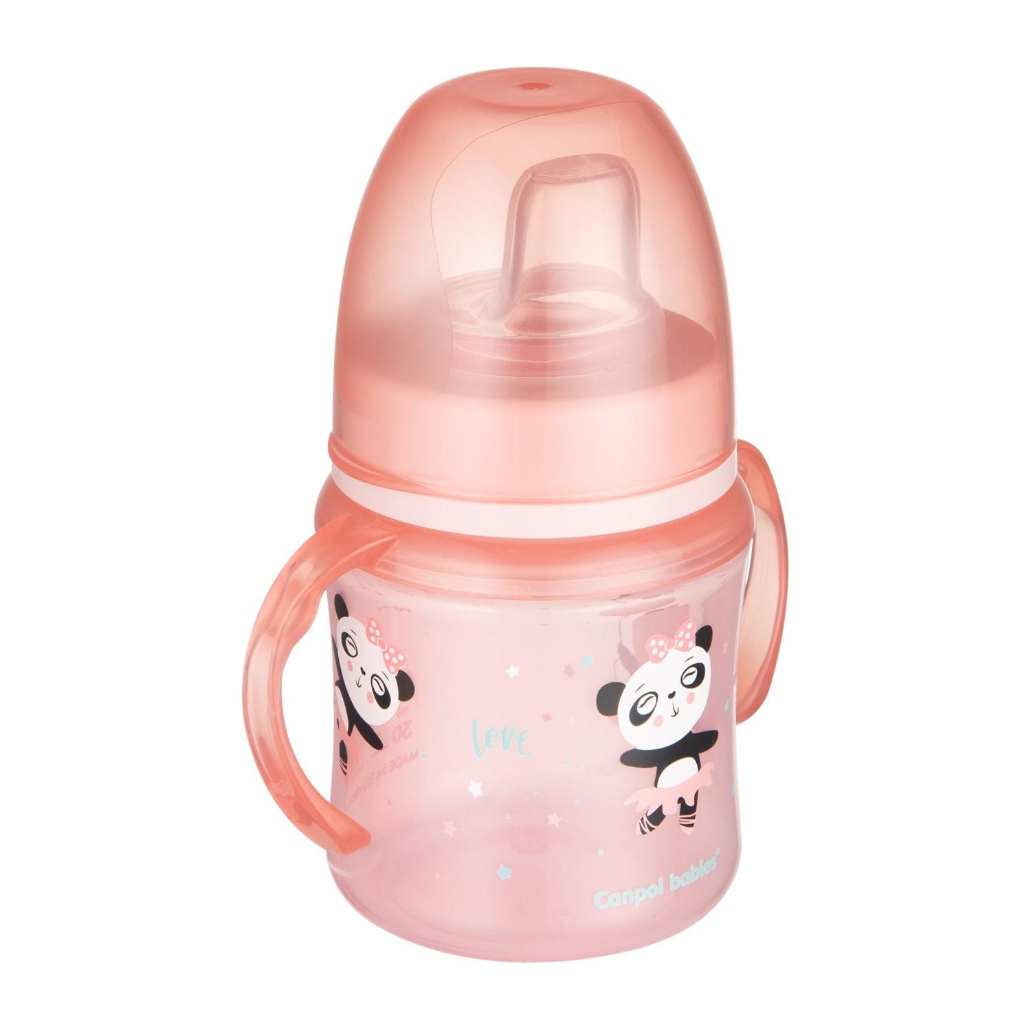 Gobelet d'entraînement en silicone Canpol EasyStart 120 ml - ANIMAUX EXOTIQUES