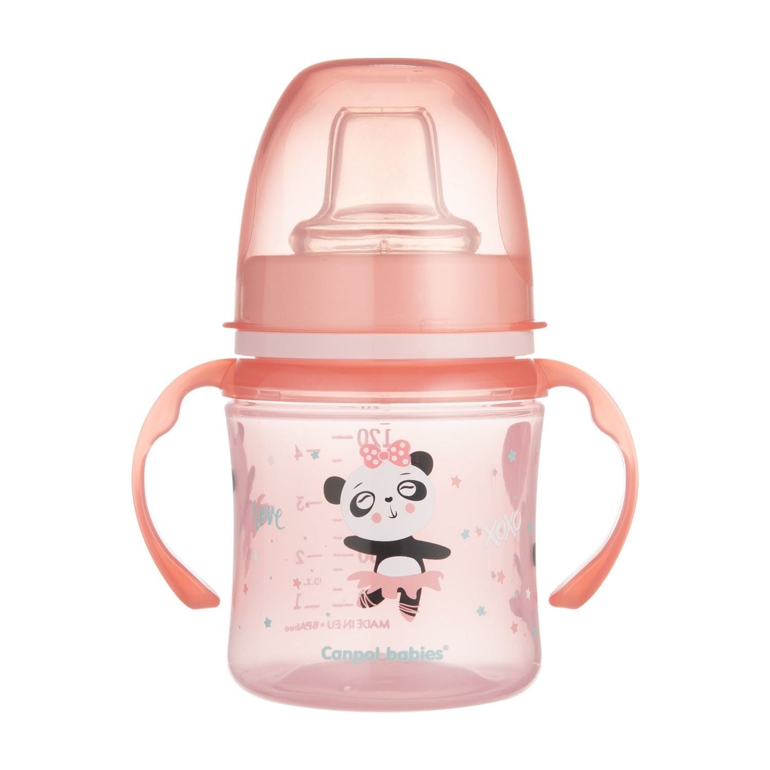 Canpol Babies Silicone Spout Cup 120ml - Pink