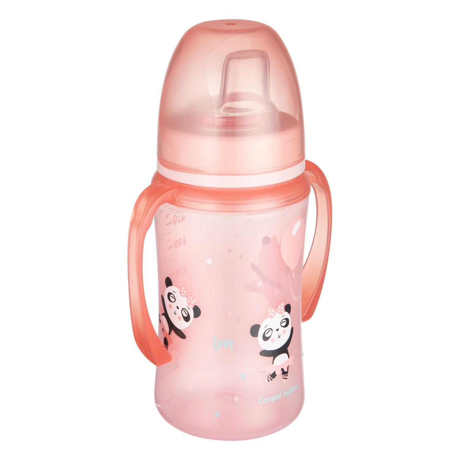 Gobelet d'entraînement en silicone Canpol EasyStart 240 ml - ANIMAUX EXOTIQUES