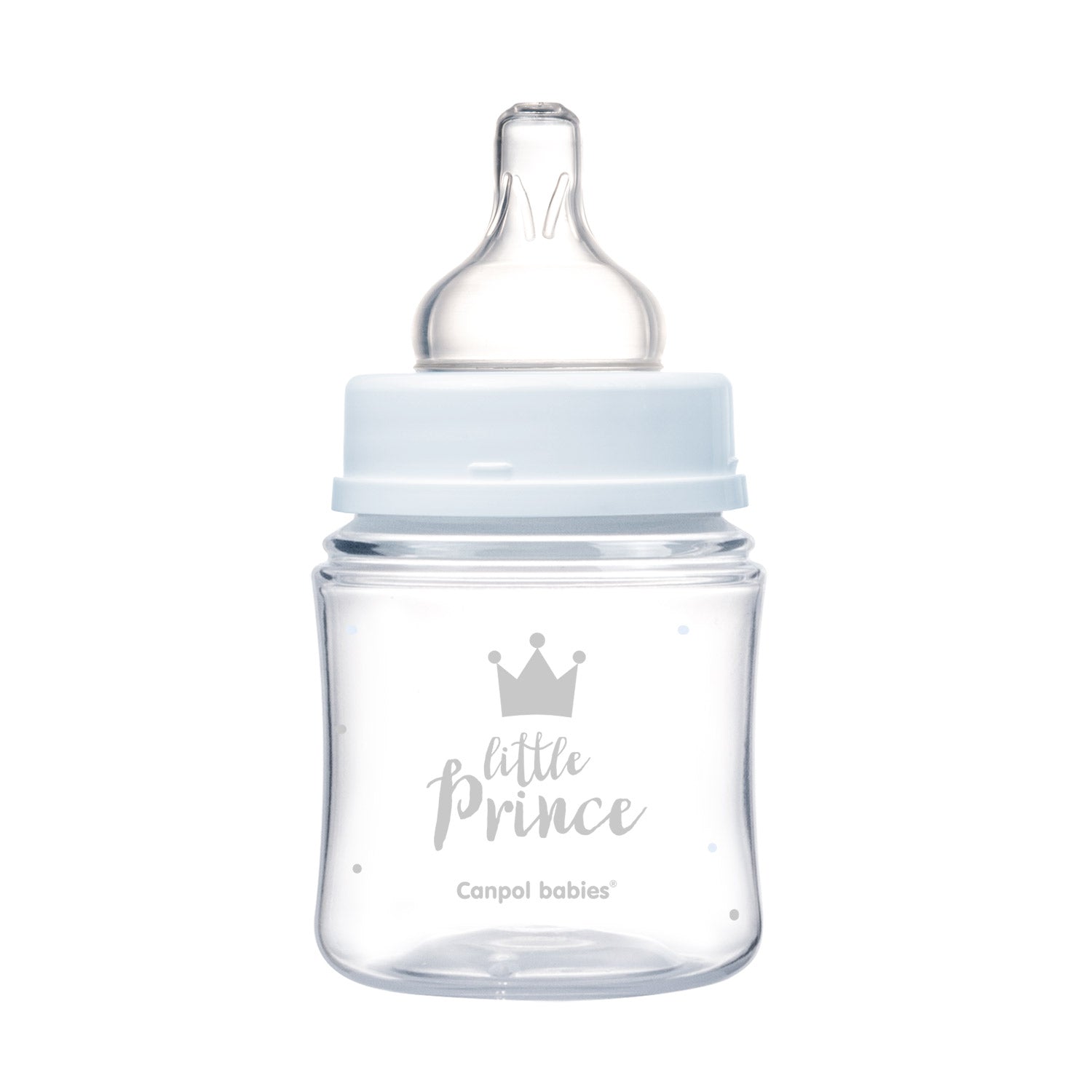 Canpol Babies EasyStart ROYAL BABY Anti-Colic Bottle 120ml – Blue
