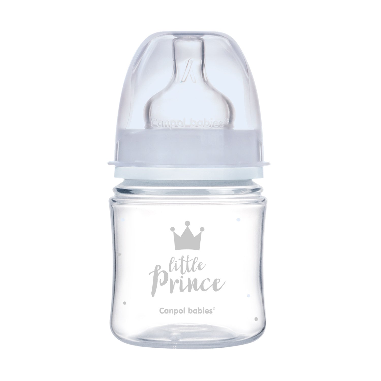 Canpol Babies EasyStart ROYAL BABY Anti-Colic Bottle 120ml – Blue