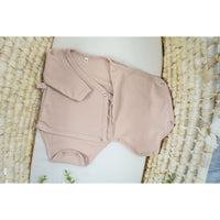 Babylove Baby Girl Long Sleeve Side Snap Bodysuit | Pink