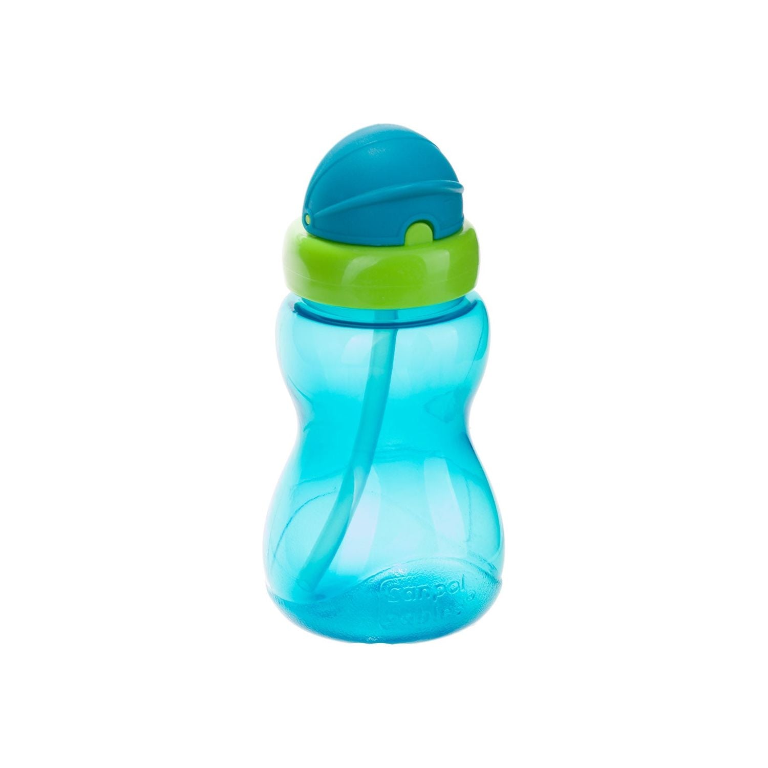 Canpol Sport Cup, Flip-Top Siliconen Rietje 270ml - Blauw