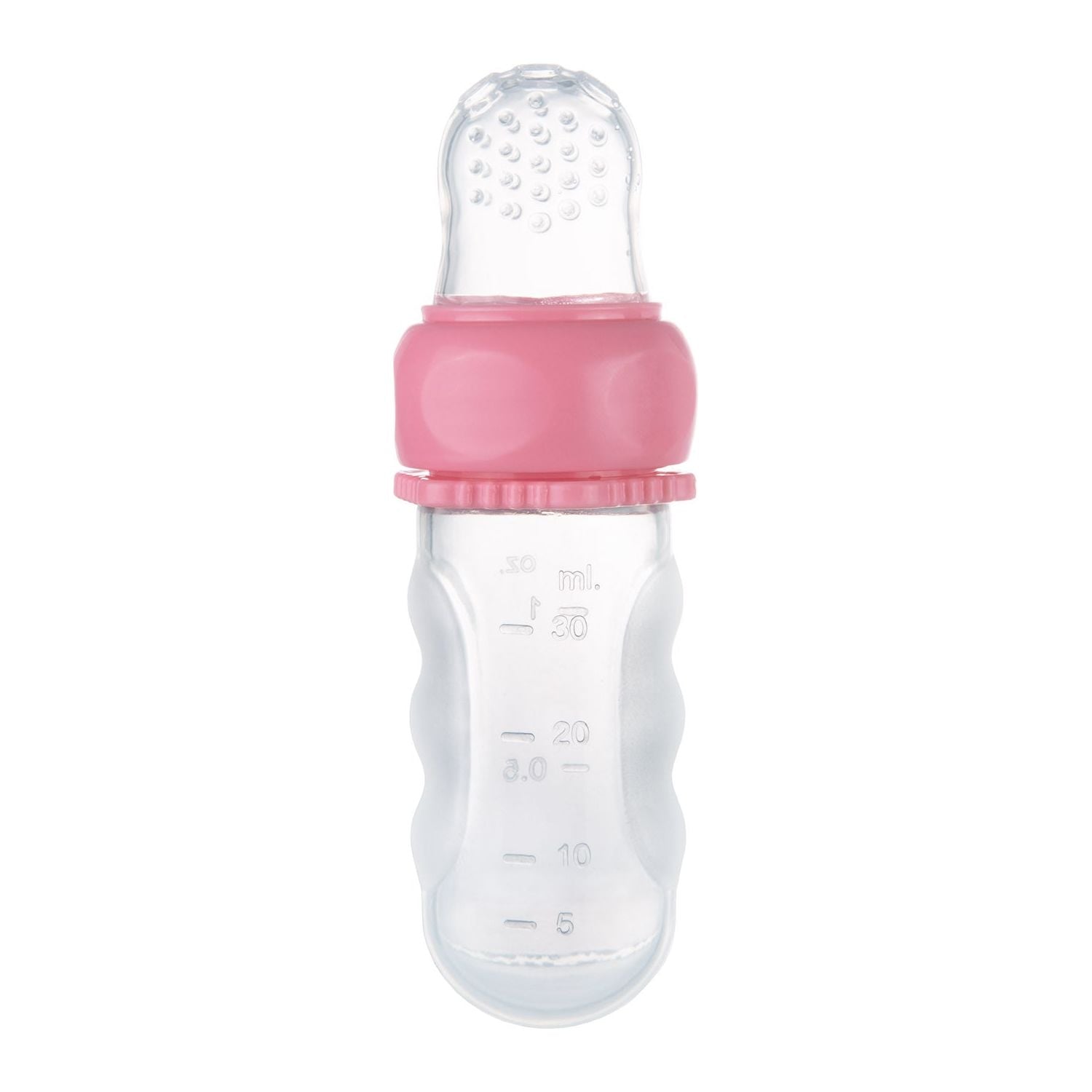 Canpol Babies Silicone Soft Food Feeder 6m+ - Pink
