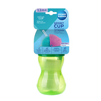 Canpol Sport Cup avec paille rabattable en silicone 370 ml - Choisissez la couleur