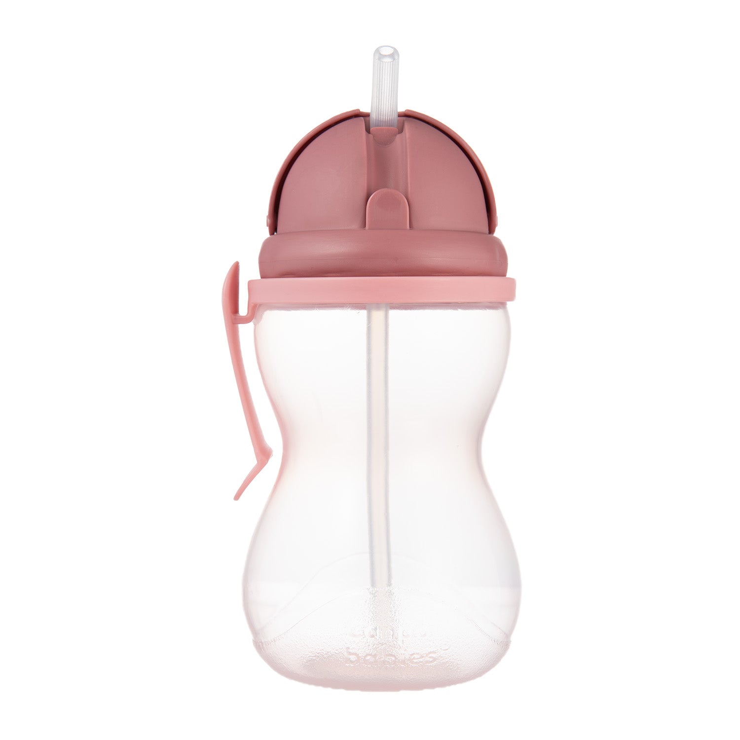 Canpol Babies Sport Cup with Flip-Top Silicone Straw – Pink