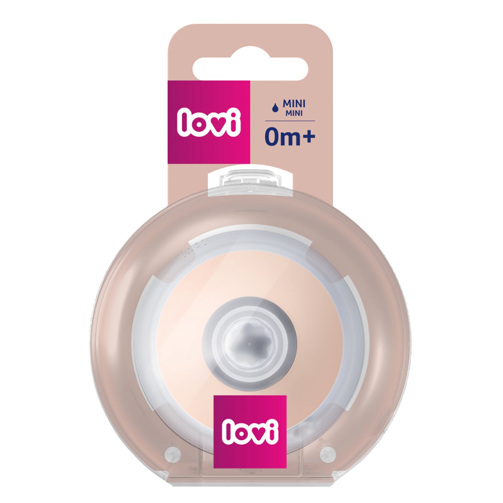LOVI Mammafeel Dynamic Teat Mini 0m+ - 1 pc