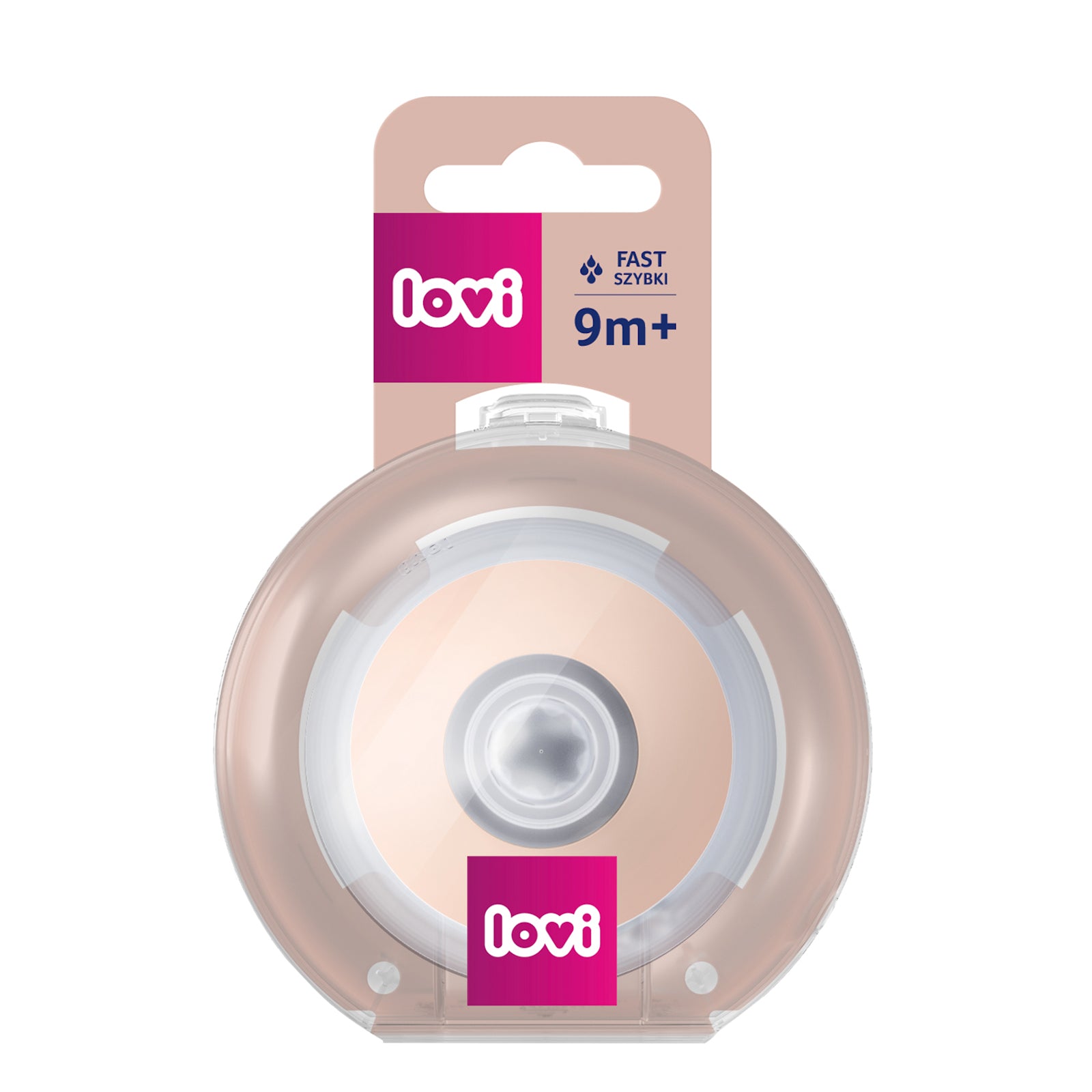 LOVI Mammafeel Dynamic Teat Fast 9m+ - 1 pc