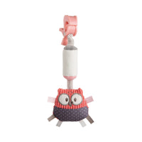 Canpol Soft Travel Toy with Bell - PASTEL FRIENDS
