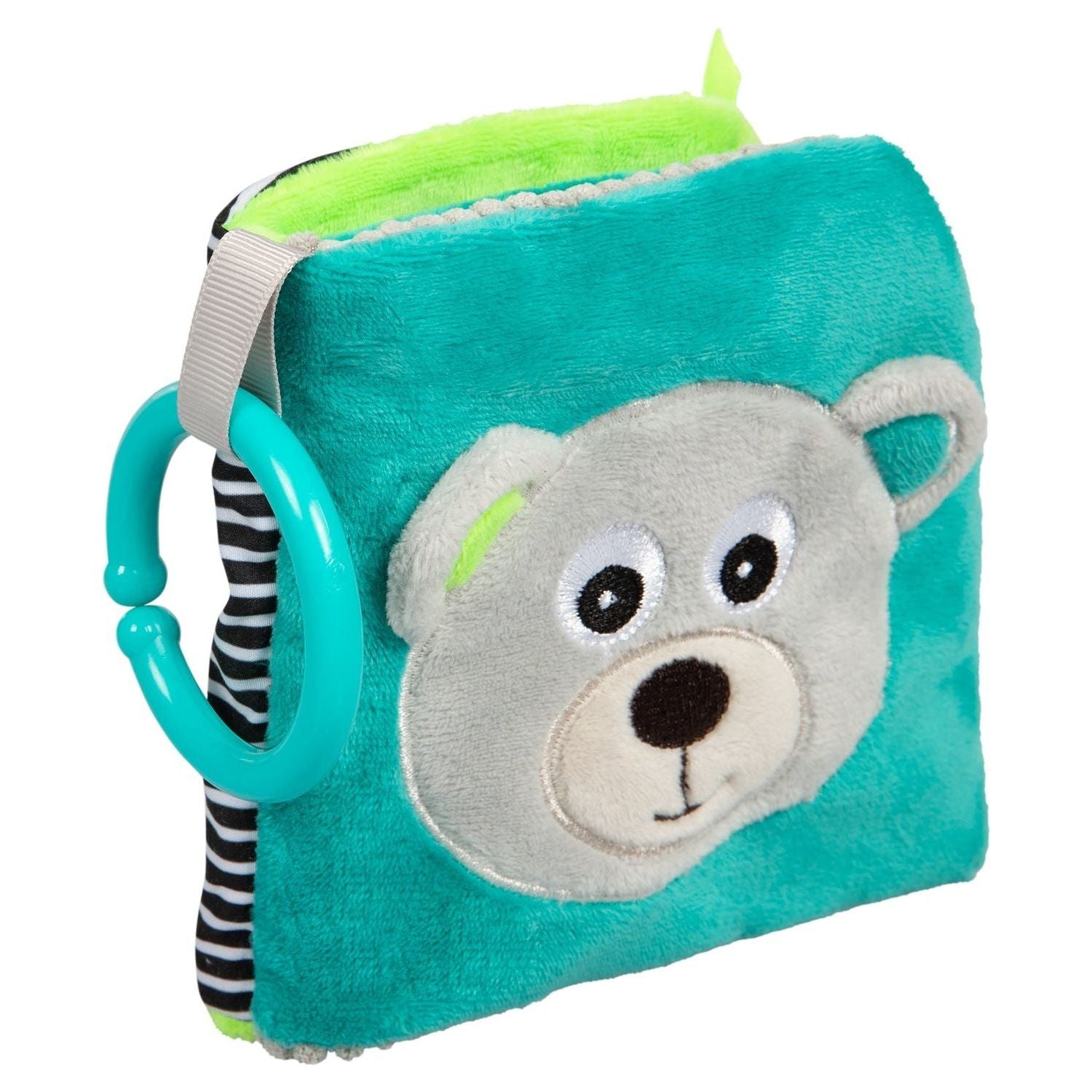 Canpol Soft Livre d'activités Ours en peluche