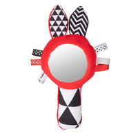 Canpol Soft Contrast Toy with Squeaker and Mirror SENSORY TOYS