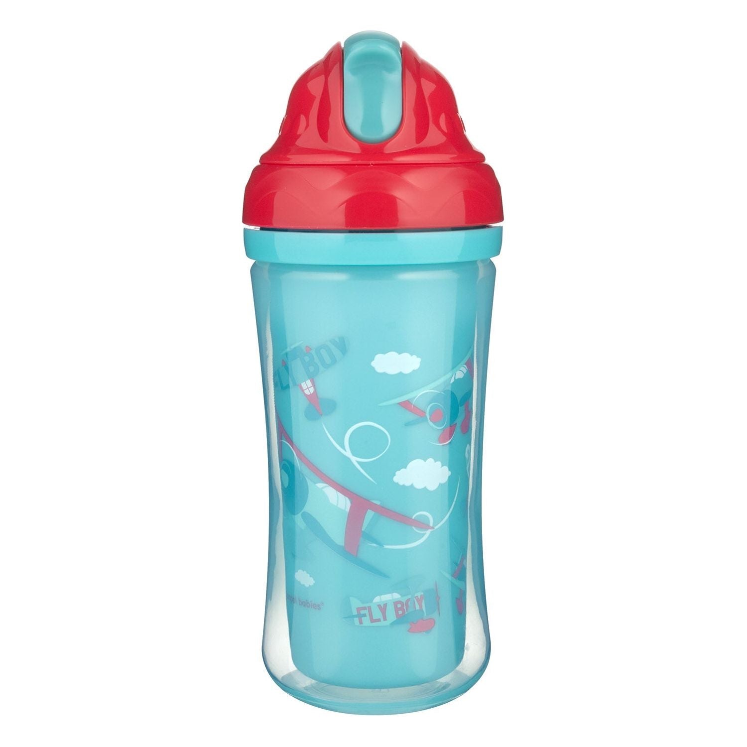 Canpol Sportbeker met siliconen flip-top rietje 260 ml - Kies kleur