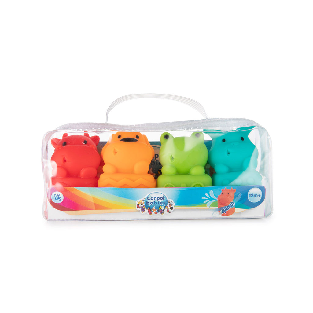 Canpol Bathing Toys 4pcs - ANIMALS