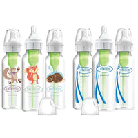 Dr. Brown's Anti-colic Options+ Narrow-Neck 250 ml 6-Pack Forest Animals