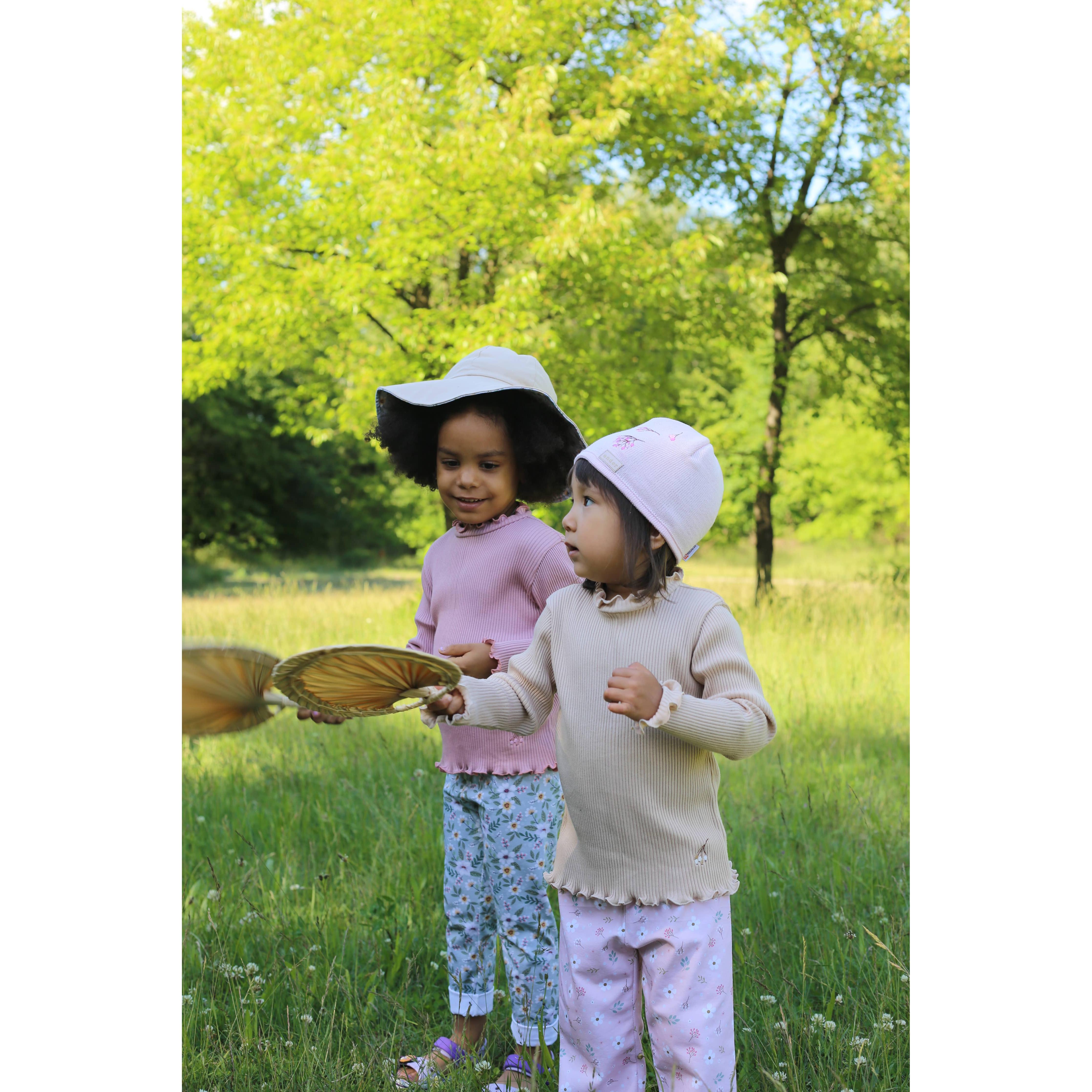 Ander Jeggings Anita - Pink Flowers Size 92 - 2-3 years