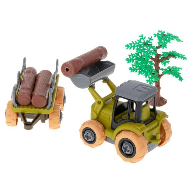 Happy Bunny Farm Set With Tractor and Horses