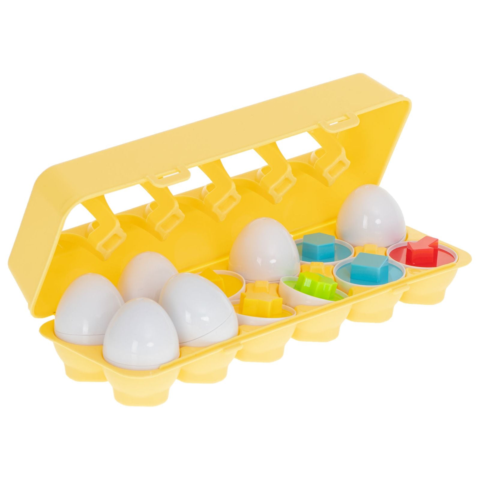 Happy Bunny Eggs Matching Shape Sorter 12 Pcs