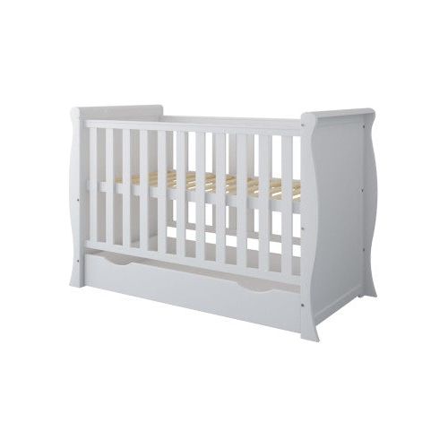 Charlotte Baby Cot with Drawer - 120x60 cm