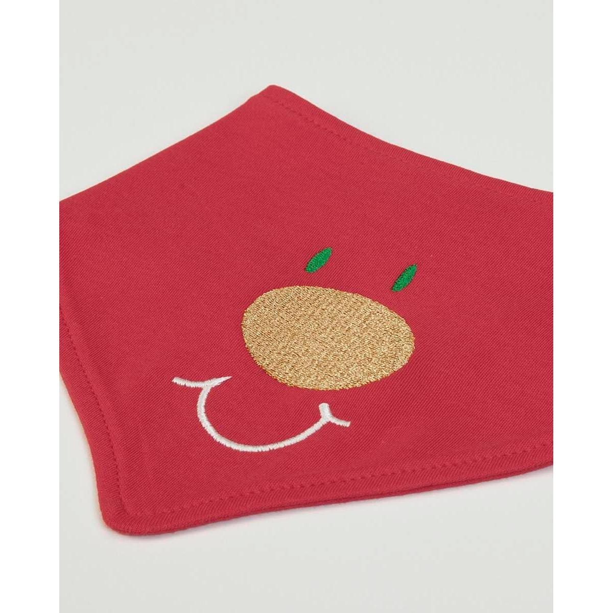 FB Baby Bib Scarf - Red