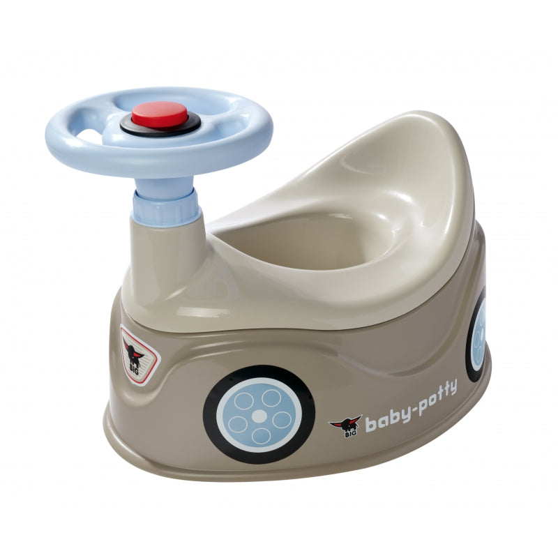 BIG Bobby Car Potty With A Steering Wheel - 2 Colours