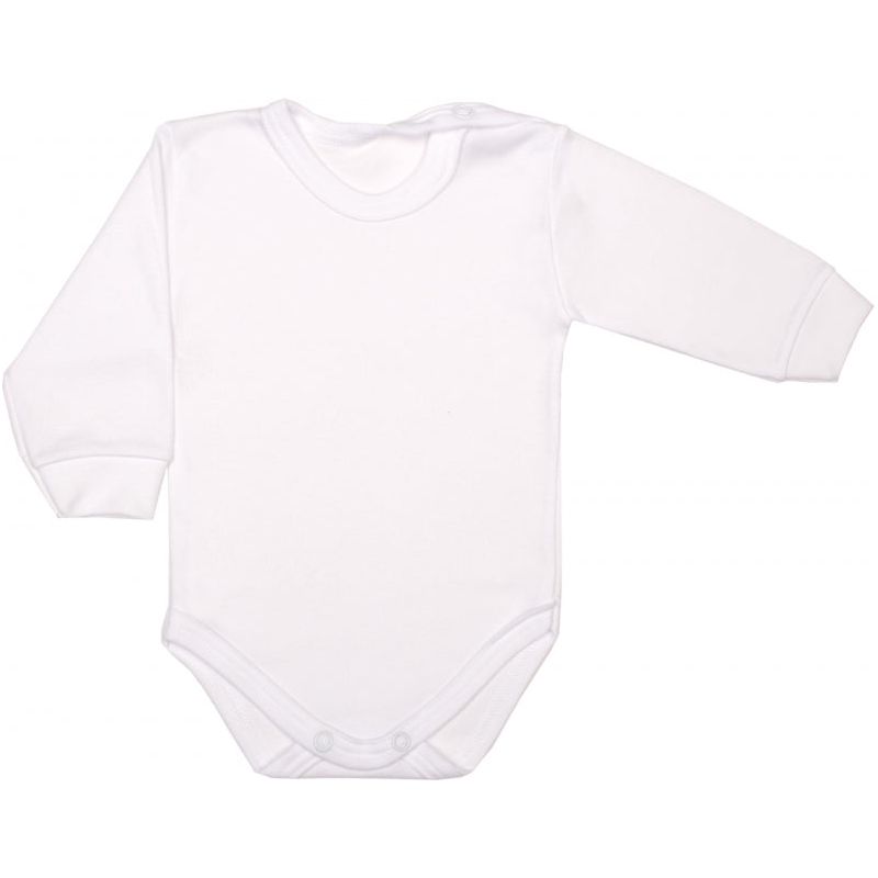 Lilly Bean Long Sleeve Bodysuit - White