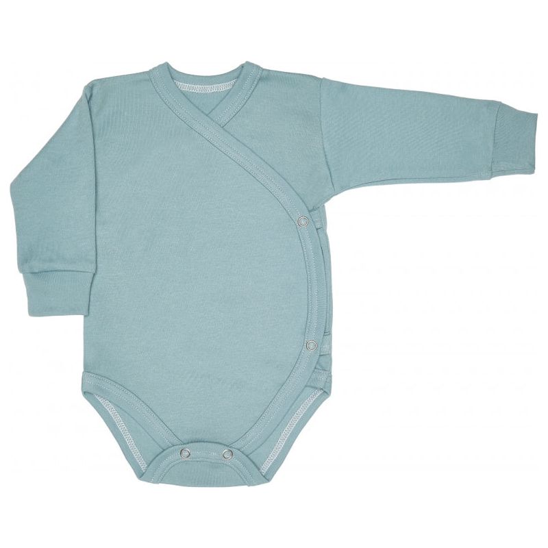 Lilly Bean Body met lange mouwen en zijsluiting - Mint