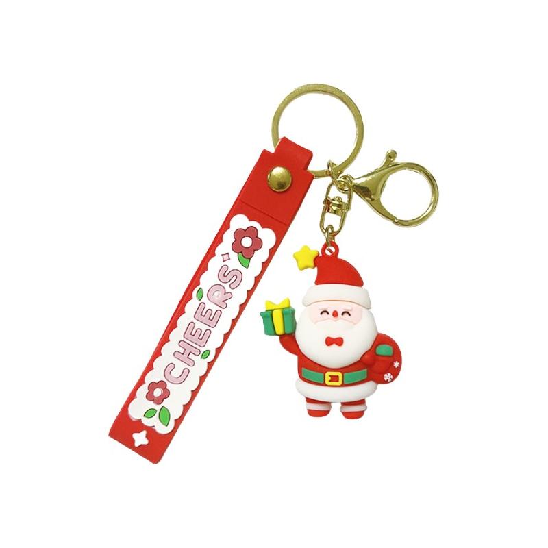 Christmas Santa Claus Keychain