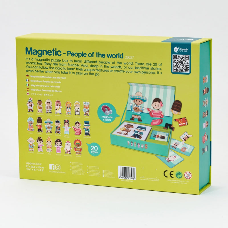 Classic World Around The World Magnetic Puzzle