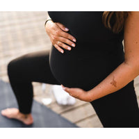 Babylove Maternity Over The Bump Leggings  | Black