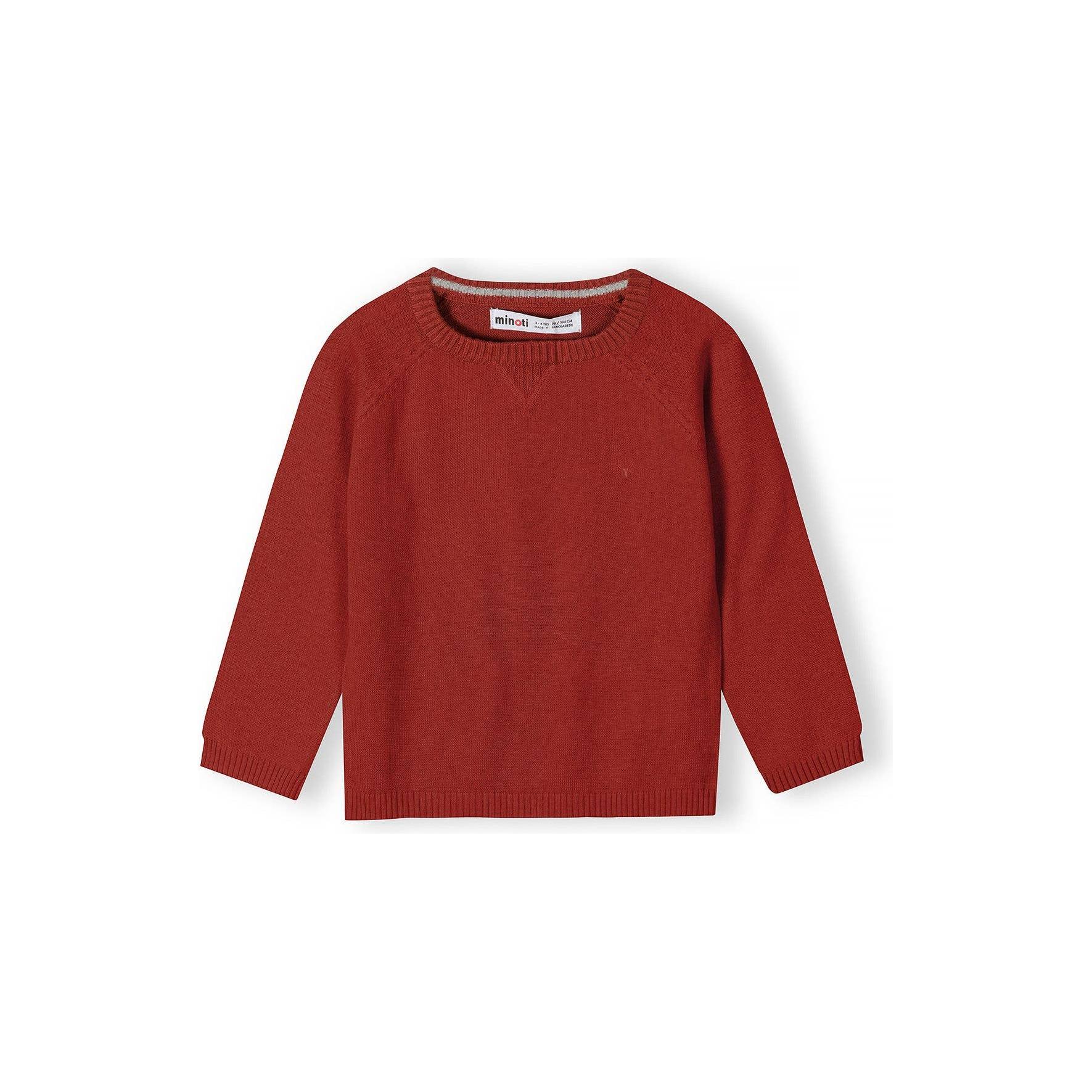 Minoti Knitted Crew Neck Jumper