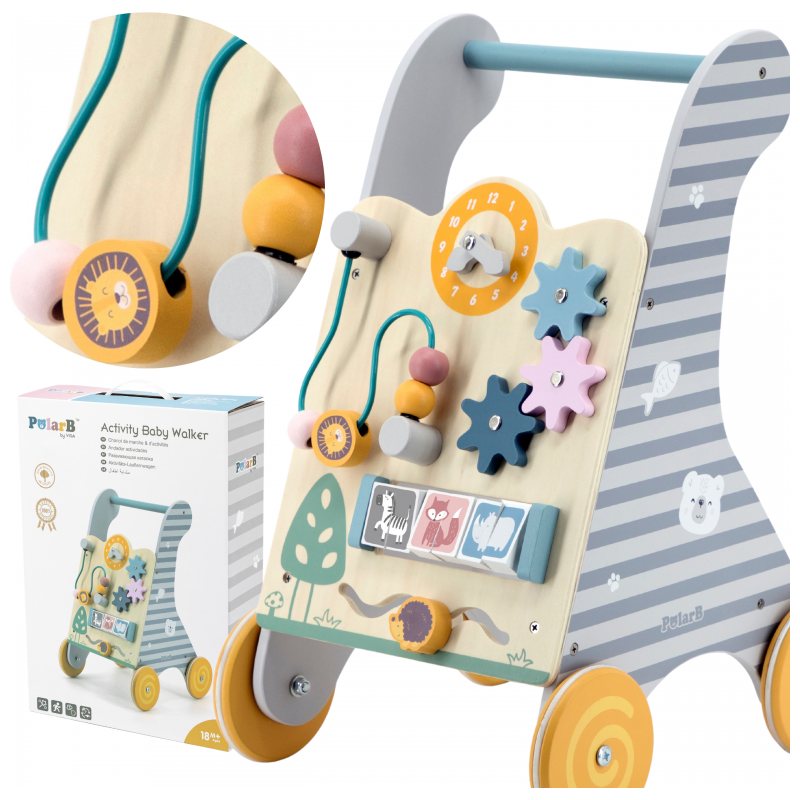 Viga PolarB Wooden Educational Walker