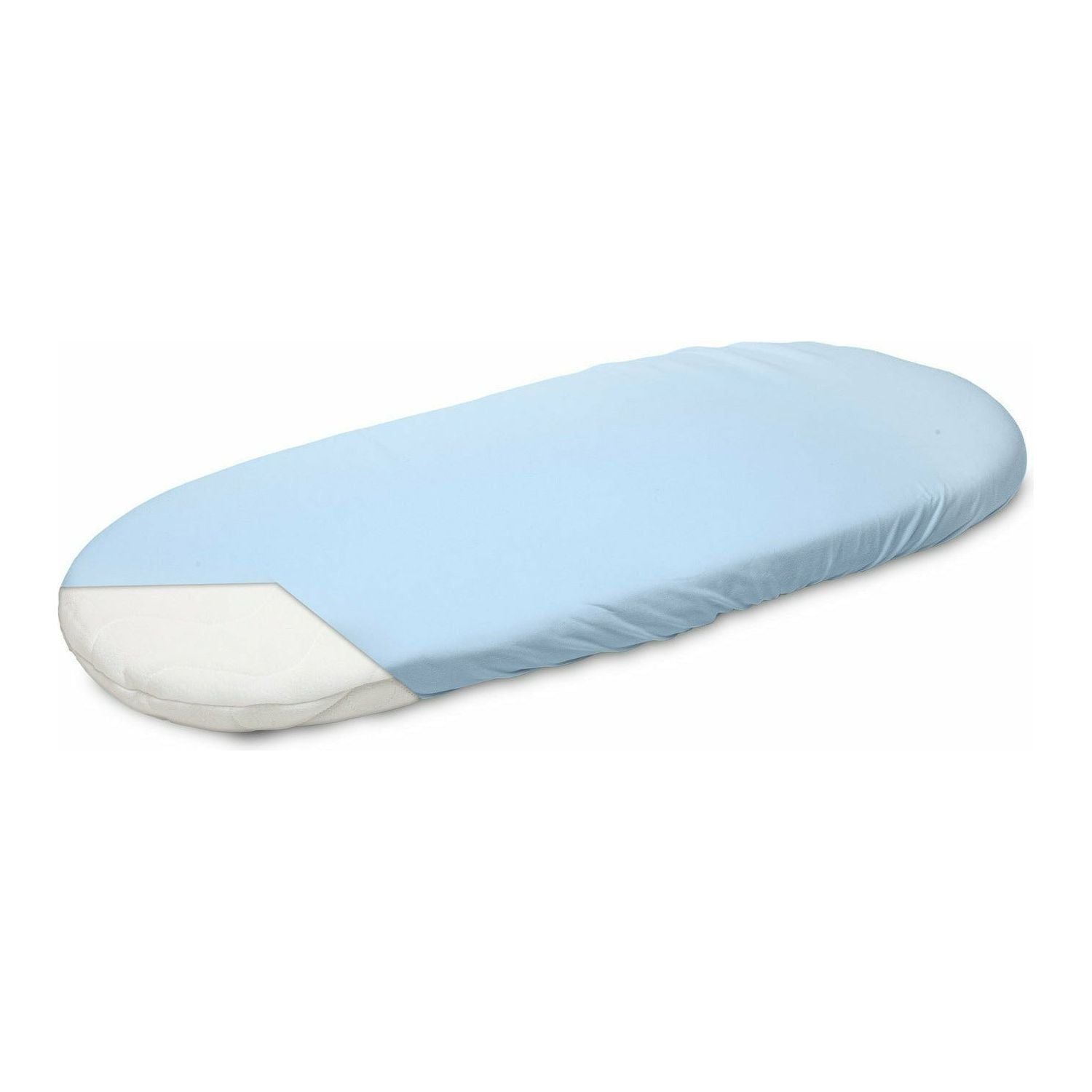 Sensillo Bamboo Crib Sheet 90x40 - Blue