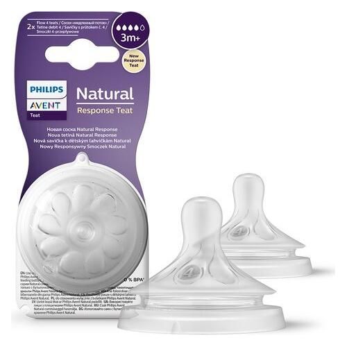 Philips Avent Natural Response-speen 2 stuks - 6 maten