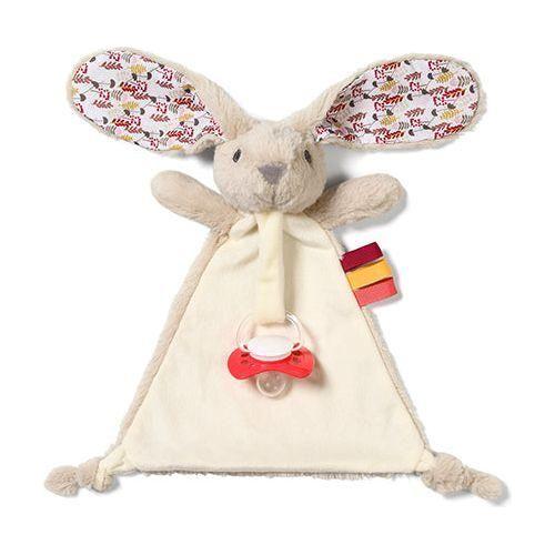 Babyono First Blanket Soother Holder Bunny Milly 0m+