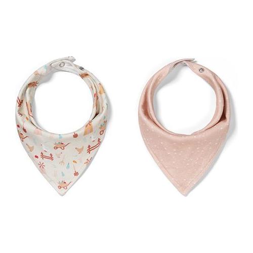 Babyono Bandana Bavoir 2-pack - 8 Modèles