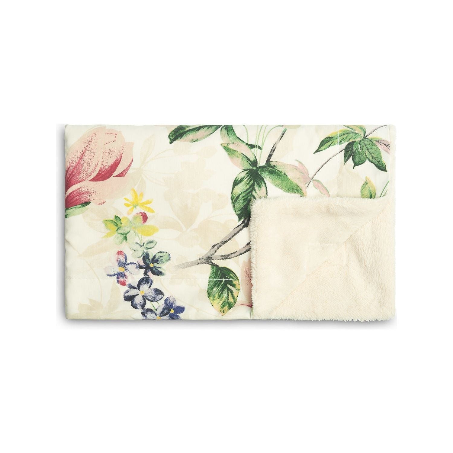 Sensillo Baby Teddy Borg Fleece Blanket -  Magnolia