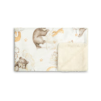 Sensillo Baby Teddy Borg Fleece Blanket -  3 Designs